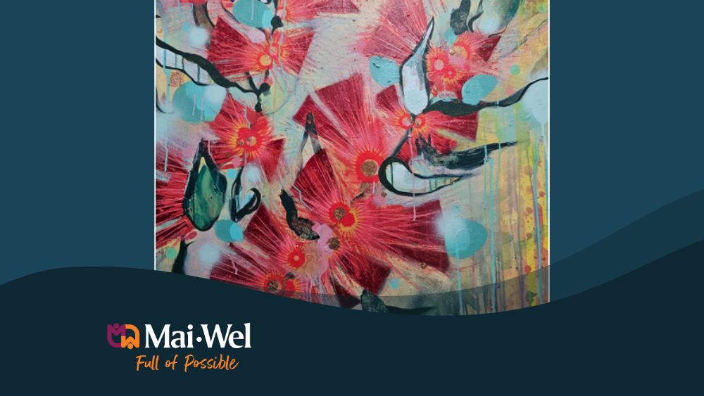 Mai-Wel Hunter Wildfires Artwork