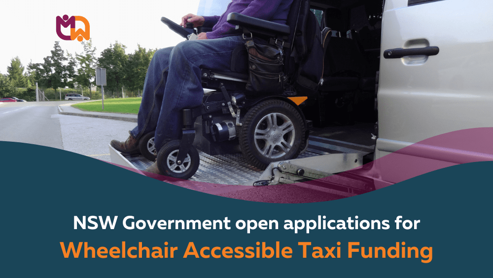 NSW Government open applications for Wheelchair Accessible Taxi Funding